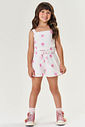 CONJ BLUSA E SHORTS BRANCO/BRANCO