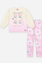 Conjunto Menina FEEL GREAT Patchwork Mundo Cinti