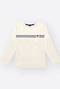 Camiseta Malha Infantil Menino Wolf Stripes Kippos