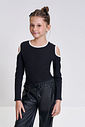 Blusa Glow Infantil Menina com Recorte Ombros Beli.me