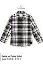 Camisa Flanela Infantil Menino Xadrez Kippos