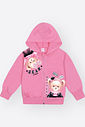 Conjunto Moletom Bebê Menina Ursa Cute Mundo Cinti