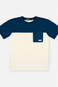 Conjunto Menino Camiseta e Bermuda Comfy Marinho
