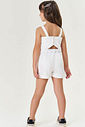 CONJ BLUSA E SHORTS BRANCO/BRANCO