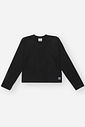 Blusa Infantil Menina Básica Preto CTV