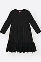 Vestido Infantil Menina Tule Foil e Cotton – Vestido Elegante com Saia de Brilho Mundo Cinti