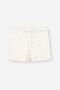 Shorts Infantil Básico em Cotton com Algodão – Short Menina Verão com Elastano NATURAL