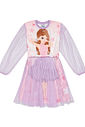 Vestido Pinkmood Com Saia Em Tule Lilás CTV