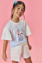Blusa Infantil Menina Princesa Rosa Mundo Cinti Blusa Infantil Menina Princesa Rosa Mundo Cinti