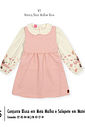 Conjunto Infantil Menina em Matelasse Ursa Rose Mundo Cinti