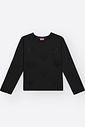 Blusa Menina Strass de Coração Mundo Cinti PRETO