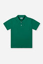 Camisa Polo Infantil Menino em Moletinho Verde