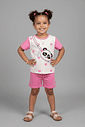 CONJ BLUSA E SHORTS RS CONFETE/RS CONFET