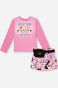 Conjunto Menina com Pochete Ursa CUTENESS Mundo Cinti