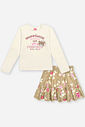 Conjunto Infantil Menina Bear Hug Mundo Cinti