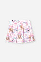 Conjunto Infantil Cheerleader com Shorts Saia Plissado – Conjunto Menina Fashion Cinti NATURAL/RS IOGURTE