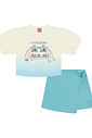 CONJ BLUSA E SHORTS/SAIA NATURAL/AZ LITORAL