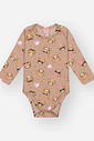 Body Bebê Inverno Térmico Estampado Suave e Quentinho