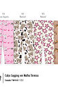 Calça Legging Malha Térmica Bebê Menina Cute Print Beli.me