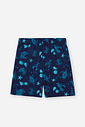 Conjunto Infantil Regata Flamê e Bermuda Fundo do Mar Azul
