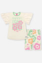 Conjunto Infantil Menina Floral BLOOM Mundo Cinti