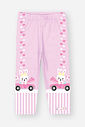 Legging Bebê Menina Total Print Lilás Mundo Cinti