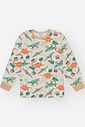 Pijama de Inverno Infantil Menino Dino World Divertto CINZA CROMIO