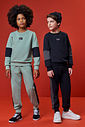 Conjunto Felpado Infantil Menino Block Identity Kippos