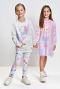 Conjunto Menina Princesa Cinti MOST COLORFUL Mundo Cinti