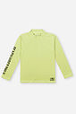 Conjunto Infantil Menino Camiseta UV e Sunga Boxer Palmas Verde