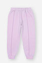 Conjunto Bebê Menina Blusão Panda Cool E Calça Lilás Mundo Cinti