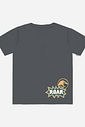 Conjunto Bebê Menino Jurassic World Camiseta T-Rex e Bermuda Jeans Médio Conjunto Bebê Menino Jurassic World Camiseta T-Rex e Bermuda Jeans Médio