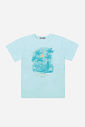 Camiseta Infantil Tropical em Meia Malha Brisa