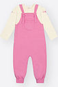 Conjunto em Moletom Bebê Menina Orelhas Mundo Cinti