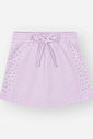 Conjunto Bebê Menina Blusa Boxy e Short-Saia Arco-íris com Strass – Look Delicado Cinti Baby NATURAL/LL BRUMA