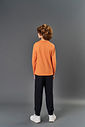 Camiseta Infantil Menino Speed Bordado Laranja CTV