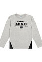 CAMISETA MANGA LONGA MESCLA M/PRETO