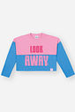 Blusa Infantil Menina Look Away Rosa/Azul CTV