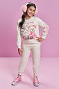 Conjunto Menina Bear Partner Floral Mundo Cinti
