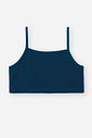 Top Infantil Básico Alcinha Dress Blue