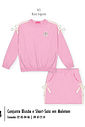 Conjunto Infantil Menina em Moletom Trend Ties Beli.me