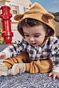 Conjunto Infantil com Jaqueta de Capuz – Look de Inverno Quentinho em Moletom com Estampa Xadrez