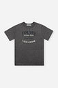 Camiseta Infantil Explorer em Meia Malha Mescla