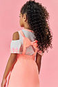 CONJ BLUSA E SALOPETE OFF WHITE/LJ NEON