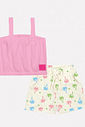 CONJ BLUSA E SHORTS RS BARBIE/RS BARBIE