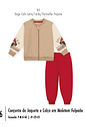 Conjunto Bebê Menino Dog Team Divertto