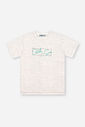 Camiseta Infantil Catch the Sun em Meia Malha Mescla
