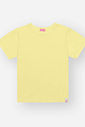 Blusa Infantil Básica Canelada – Camiseta Menina Manga Curta Verão AMARELO LEMON