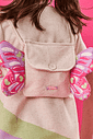 Vestido Infantil Menina Com Bolsa De Borboleta Off White Cinti