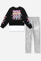 Conjunto Menina Ursa Make Your Shine Mundo Cinti
